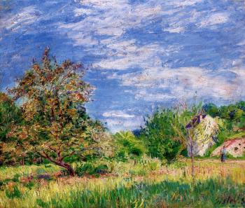 阿爾弗萊德 西斯萊 Orchard in Spring 阿爾弗萊德 西斯萊 Orchard in Spring